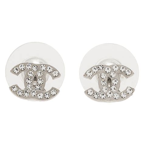 chanel pendant crystal earrings|Chanel earrings price list.